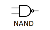 NAND - logic gate symbol